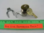 Cabinet Cam Lock with 2 Keys & Retainer Clip, Chicago Lock