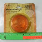 Round Amber Clearance Marker Running Light, Peterson V102A