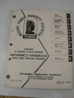 Tecumseh Small Engine Mechanic's Handbook  692509