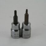 T10 & T20 Torx Socket Lot, 3/8" Drive