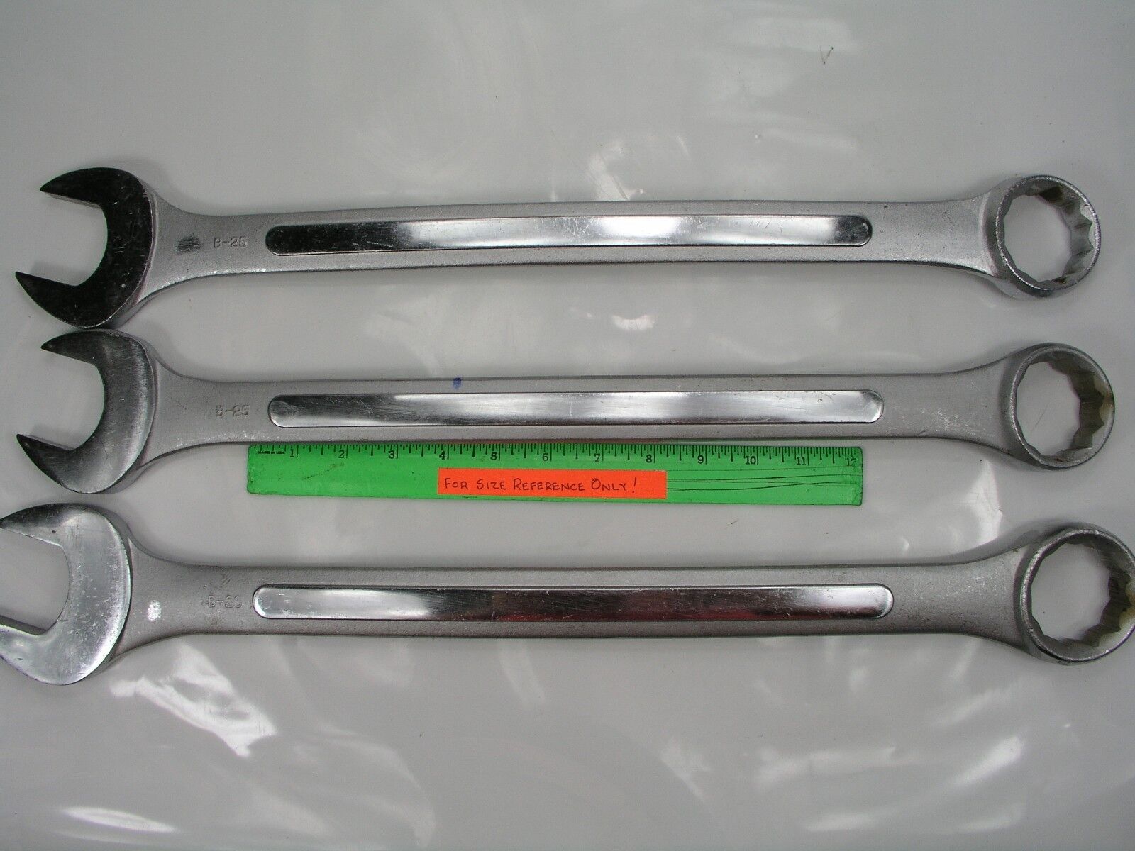 Jumbo Combination Wrench Set, Thorsen USA 1-13/16", 1-3/4" & 1-11/16" Gallery Image 1 Jumbo Combination Wrench Set Thorsen USA 1-13/16", 1-3/4" & 1-11/16" - Image 3