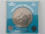 1981 Royal Wedding Commemorative Coin, 25 pence, Princess Diana Whales