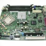 Mother Board for Dell 755 Part PU052-69867 with Intel Core 2 Duo 233ghz CPU