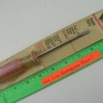 Cabinet Screwdriver, Standard Flat Tip, Vermont American 50263