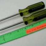 Standard Flat Tip Screwdriver Lot, Blackhawk, 2pc Lot