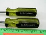 Standard Flat Tip Screwdriver Lot, Blackhawk, 2pc Lot - Image 2