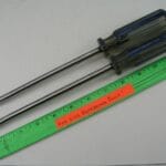 2pcs Standard Straight Flat Screwdriver Lot, Truecraft 5406