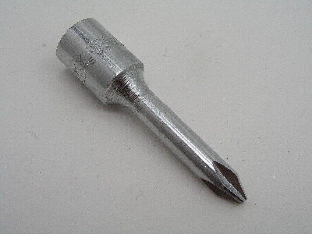 #2 Phillips Bit, 3/8" Drive, Husky USA CB-102 Main Image #2 Phillips Bit, 3/8" Drive, Husky USA CB-102 - Image 1
