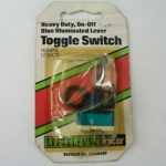 12v Toggle Switch, Blue Illuminated, Little Fuse
