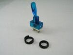 12v Toggle Switch, Blue Illuminated, Little Fuse - Image 3
