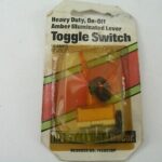 Toggle Switch, Amber Illuminated, Little Fuse USA