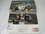Vintage 1982 Champion Plugs Motorcycle Racing Calendar good for 2027 - Image 2