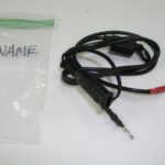 Battery Power Cable Cord with Flat 2 Pin Connector and Fuse