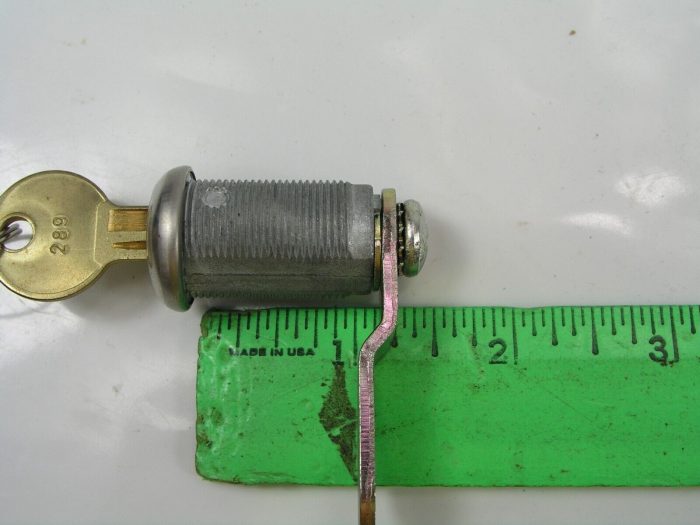Cabinet Cam Lock with 2 Keys - Image 2