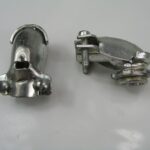 1/2" Knockout 90 Degree Squeeze Cable Drop Connectors, 2pcs Lot