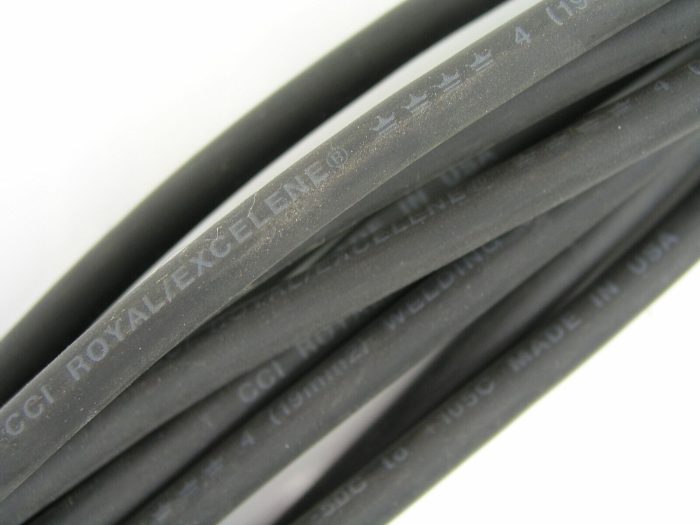 50' Welding Extension Cable with Miller DINs Connectors Excelene USA 4ga  150 amp - Image 3