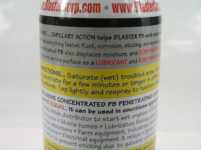 Multi-Purpose Penetrating Lubricant PB Blaster - Image 2