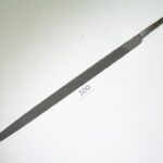 8" Triangle File Slim 2nd Cut Nicholson