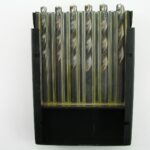 Drill Bit Set, Split Point HSS, Credo USA 12989 6pc Lot