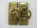 Vintage Brass Cabinet Door Latch