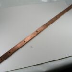3/8" Flat Copper Bar 1-1/4" Wide x 37-3/8" Long               lot A