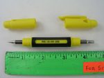 Multi-Bit Pocket Screwdriver, Stanley Phillips Flat Blades - Image 3