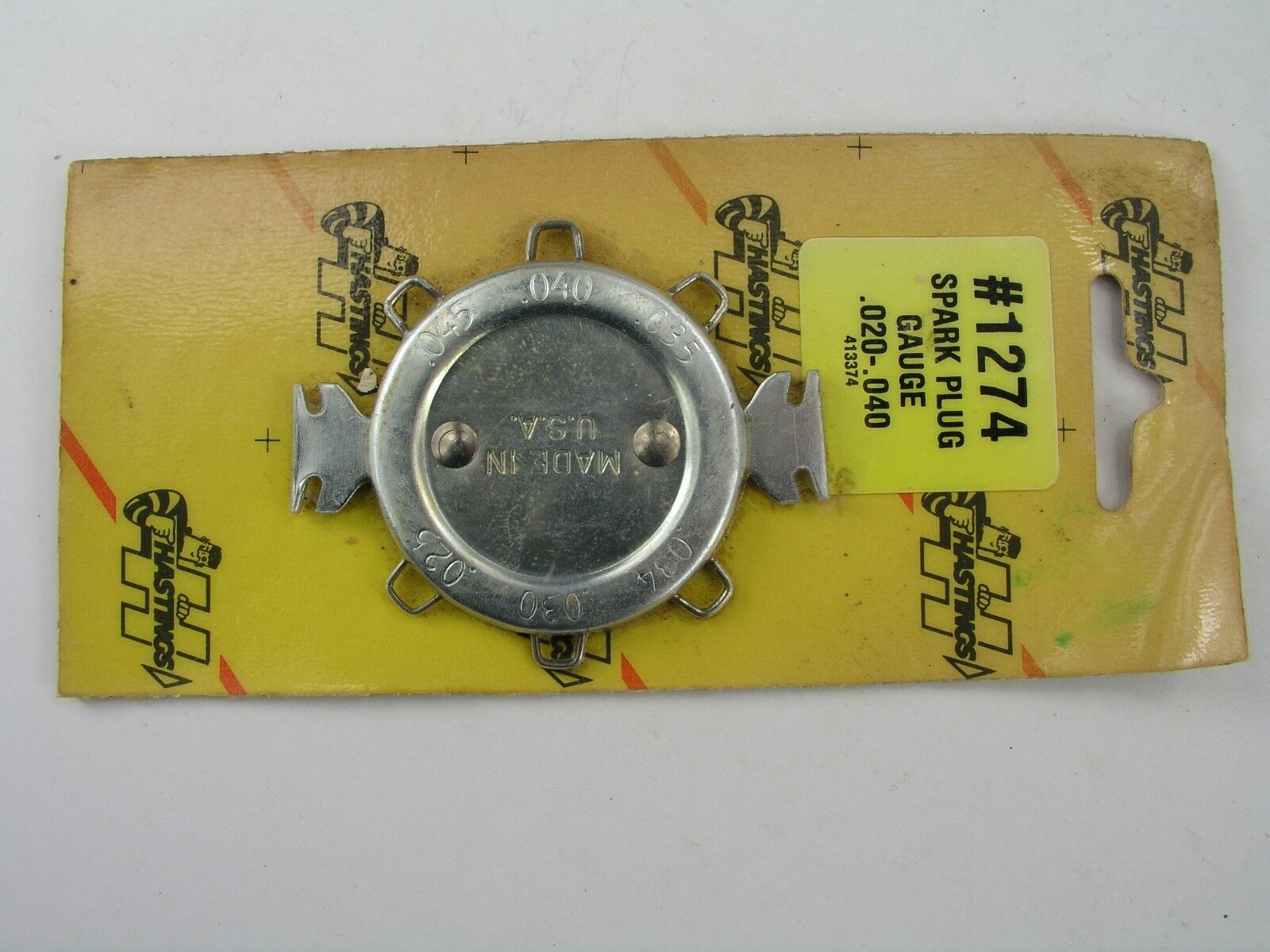 Spark Plug Gage Set 0.20-0.40" Hastings 1274 Main Image Spark Plug Gauge Set 0.20-0.40" Hastings 1274 - Image 1