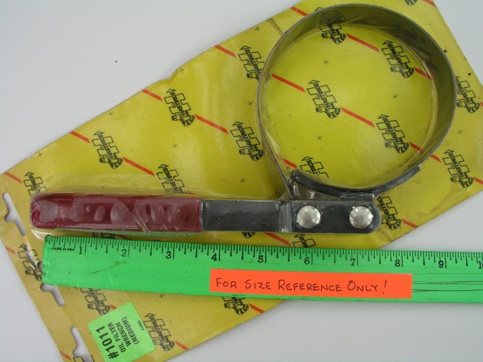 95mm Oil Filter Strap Wrench, Hastings Tools USA 1011 - Image 1