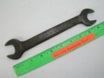 Vintage Chrome Quality Double Open End Wrench 3/4 x 7/8