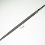 6" Triangle File Slim MF Nicholson USA