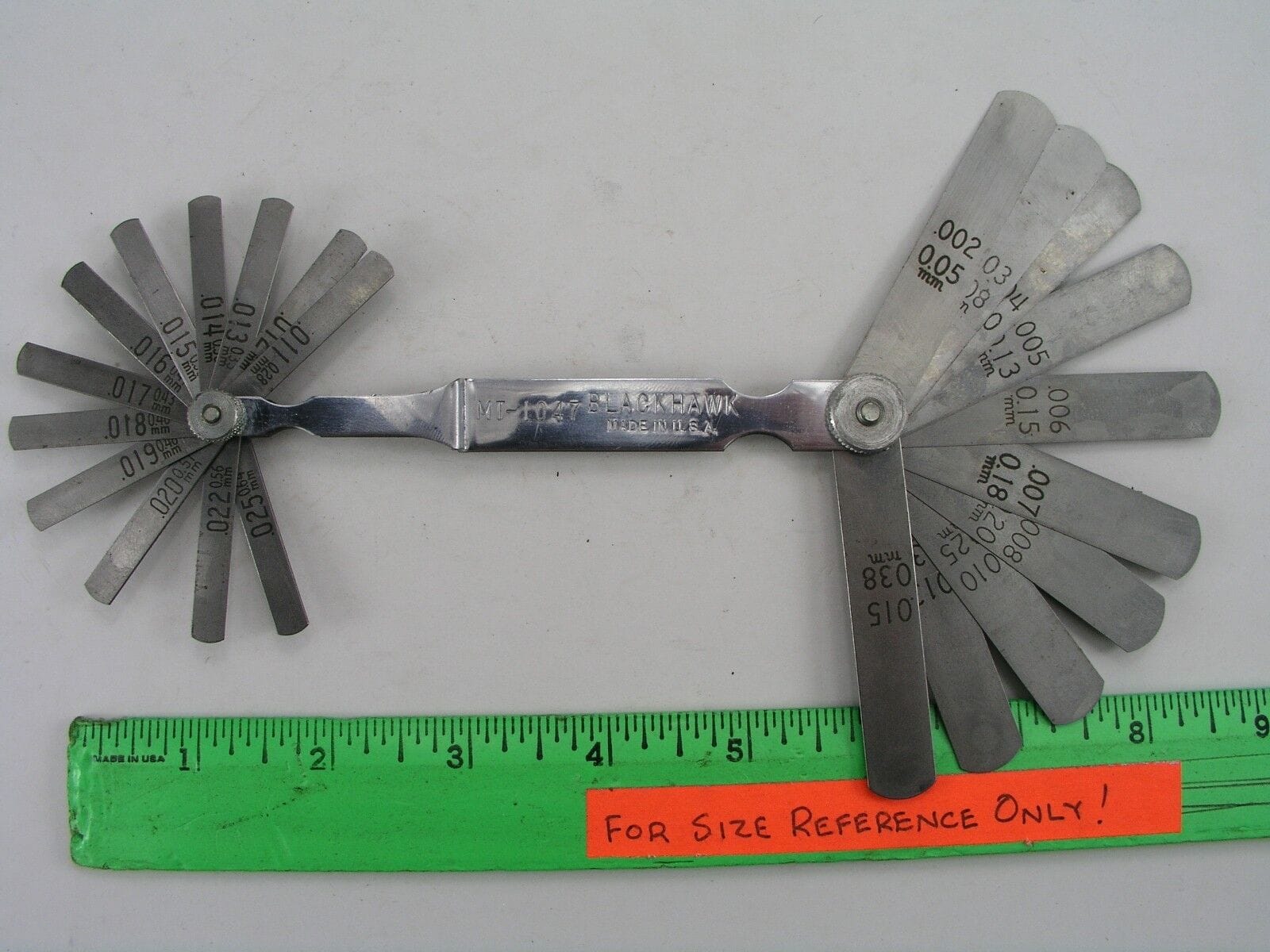 Feeler Gage Set, Vintage Blawkhawk MT-1047 Main Image Feeler Gauge Set, Vintage Blawkhawk MT-1047 - Image 1