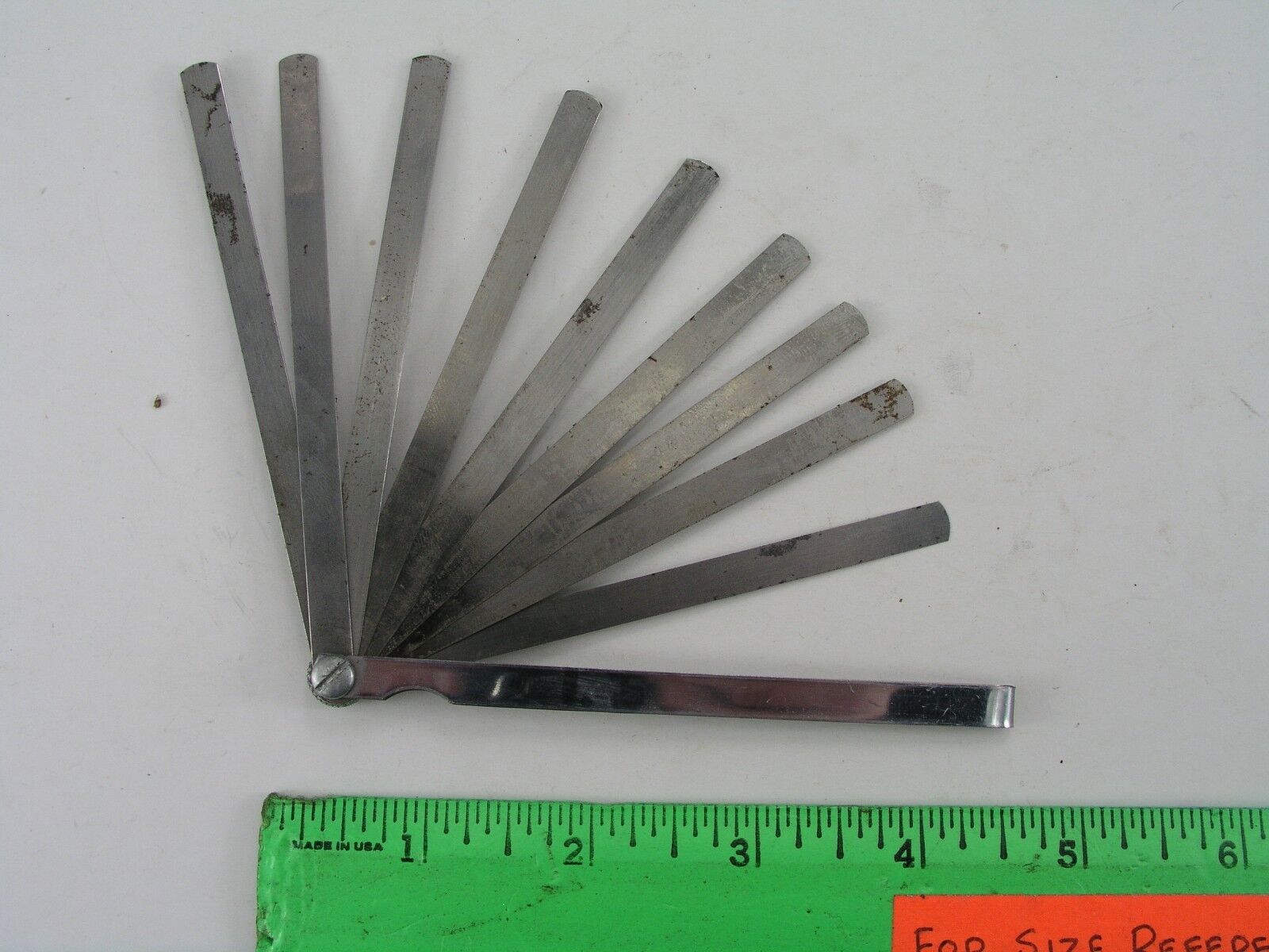 Feeler Gage Set, Vintage Indestro Super No. 221 Gallery Image 0 Feeler Gauge Set, Vintage Indestro Super No. 221 - Image 2