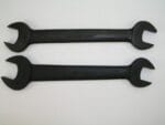 2 pc Vintage Walden Worcester Open End Wrench Lot - Image 2