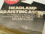 Headlamp Adjusting Screws, Vintage Ford & Mercury 1979 on D8B21303ZA - Image 2