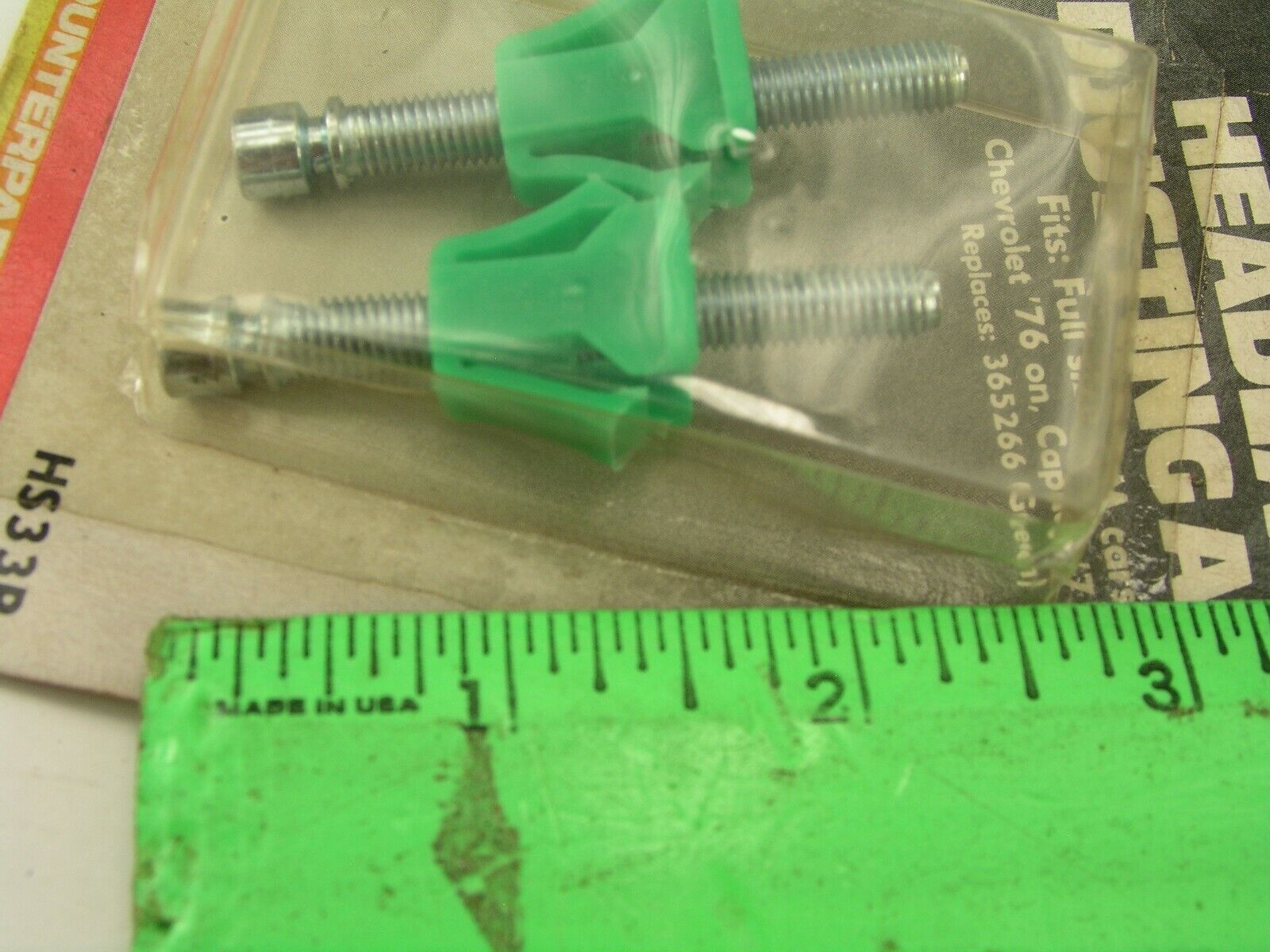 Headlamp Adjusting Screws, Vintage GM 1975 on PN 365266 Gallery Image 0 Headlamp Adjusting Screws, Vintage GM 1975 on PN 365266 - Image 2