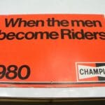 Vintage 1980 Champion Plugs Motorcycle Racing Calendar good for 2036