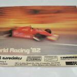 Vintage 1982 Auto Racing Calendar