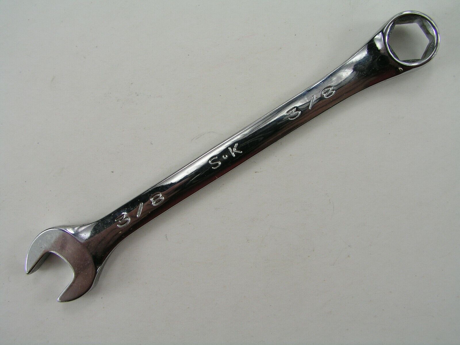 3/8" SK Combination Wrench, Short Handle, 6 pt 88212                         F Main Image 3/8" SK Combination Wrench Short Handle 6 pt 88212                         F - Image 1