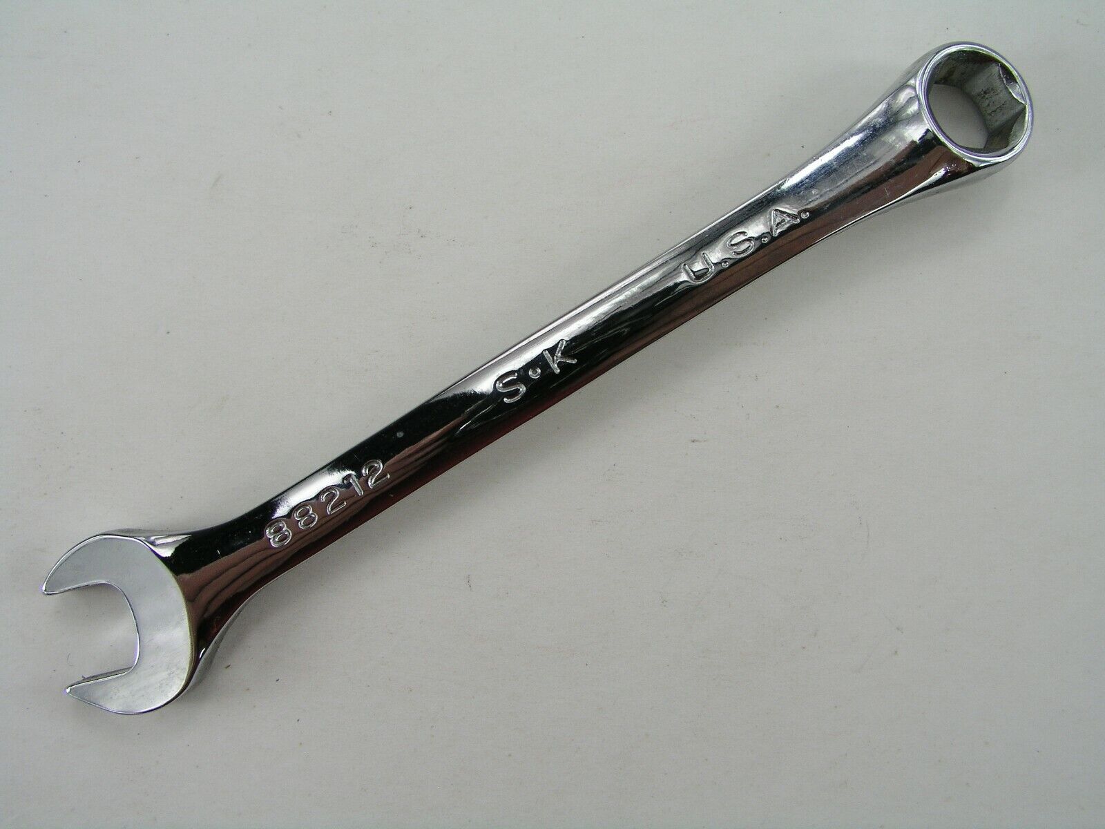 3/8" SK Combination Wrench, Short Handle, 6 pt 88212                         F Gallery Image 0 3/8" SK Combination Wrench Short Handle 6 pt 88212                         F - Image 2