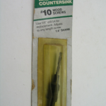Counter Sink & Pilot Drill for #10 Wood Screw, Credo USA