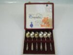 deMontfort Silver Plated Spoon Set Sheffield England Vintage