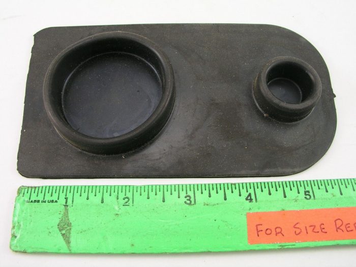 Brake Master Cylinder Reservoir Cover Seal 1965-1977 GM Bendix Disc 42074 - Image 2