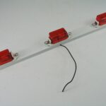 3 Light Red Marker Light Bar