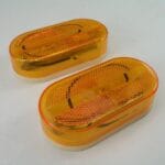 2pc Amber Marker Running Lights