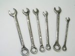 6pc Set Ignition Combination Wrenches, Inch & Metric Craftsman