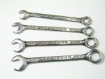 6pc Set Ignition Combination Wrenches, Inch & Metric Craftsman - Image 2