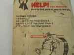 3pc Alternator Bolt Set 45631 - Image 2