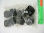 Light Duty Casters, Stud Mount, 8pc Lot