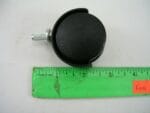 Light Duty Casters, Stud Mount, 8pc Lot - Image 2