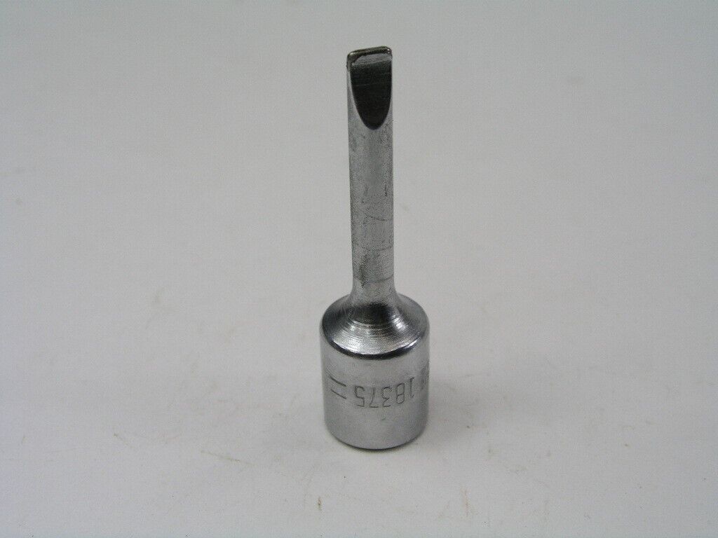 1/4" Standard Flat Screwdriver Bit, 3/8" Drive, Thorsen USA 18375 Main Image 1/4" Standard Flat Screwdriver Bit, 3/8" Drive, Thorsen USA 18375 - Image 1